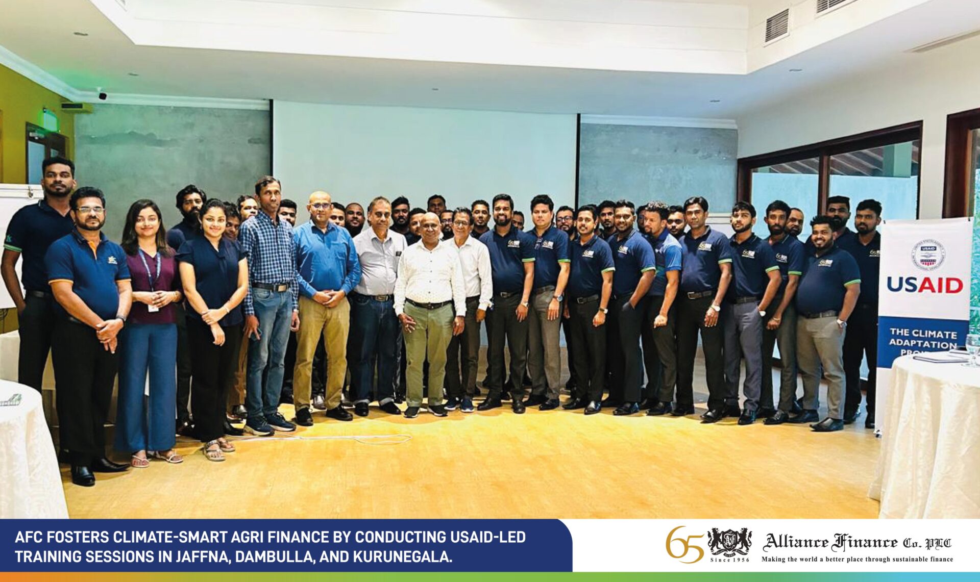 Empowering Credit Officers: USAID-Led Training on Climate Change Adaptation and Agricultural Lending